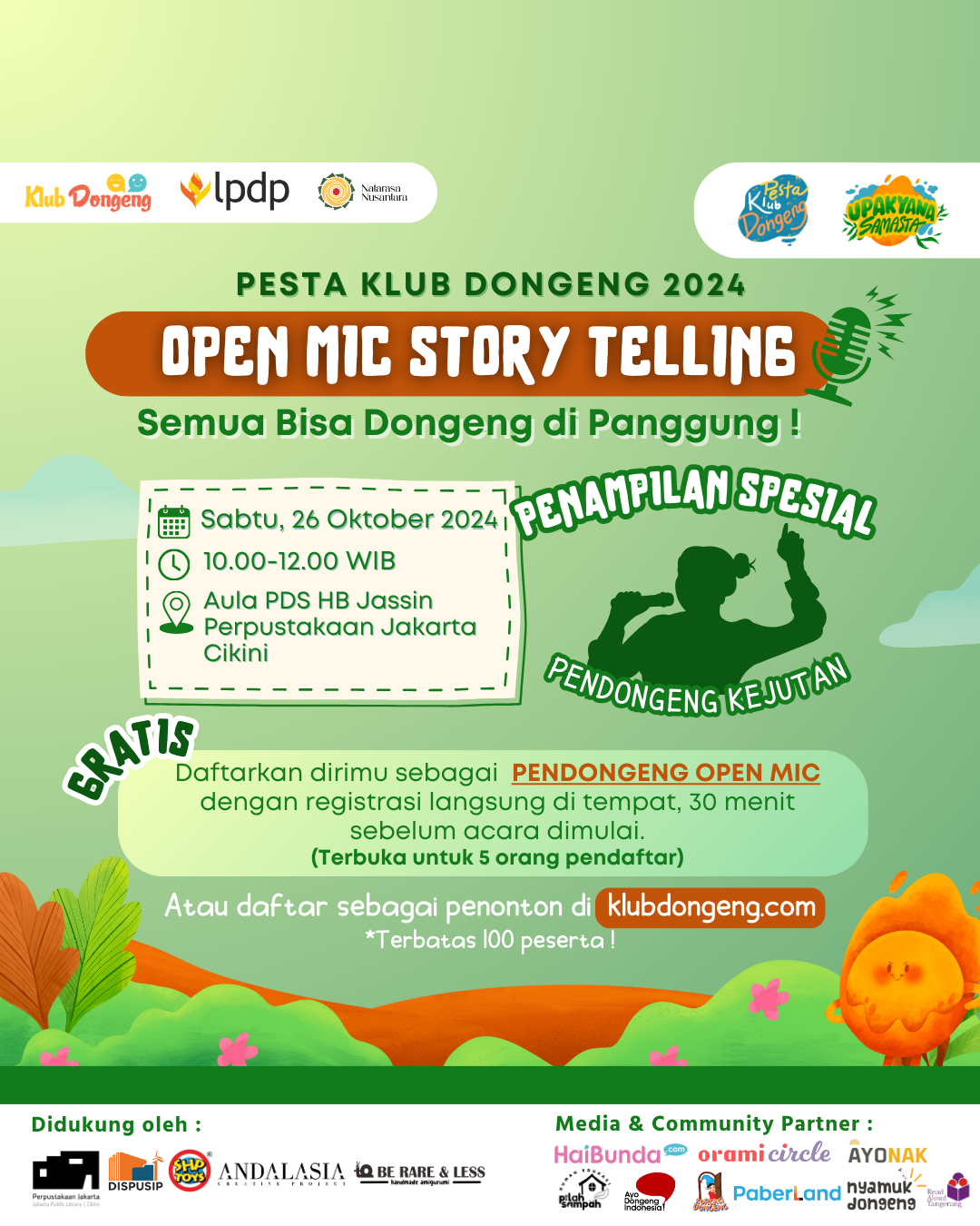 Open Mic Story Telling